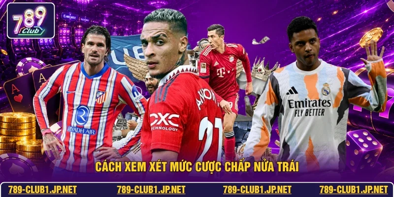 Cách xem xét mức cược chấp nửa trái
