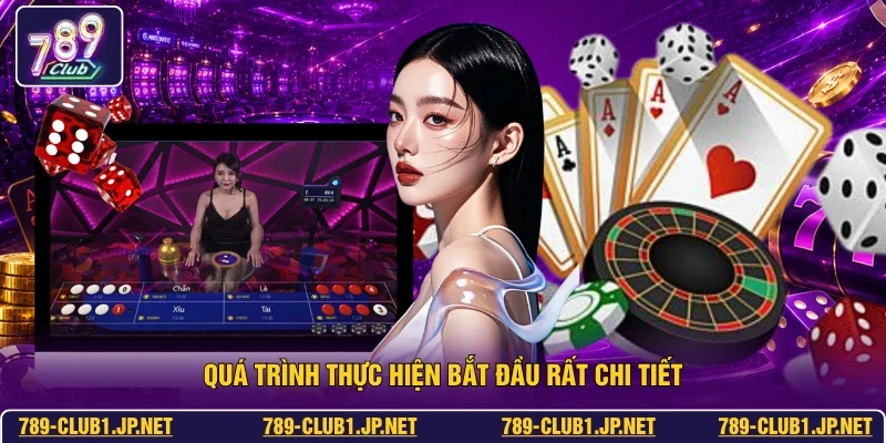 Quá trình thực hiện bắt đầu rất chi tiết